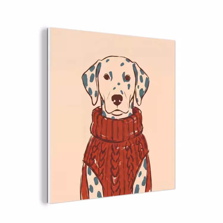 Forex - Hond - Trui - Winter - Dieren - Rood — 1