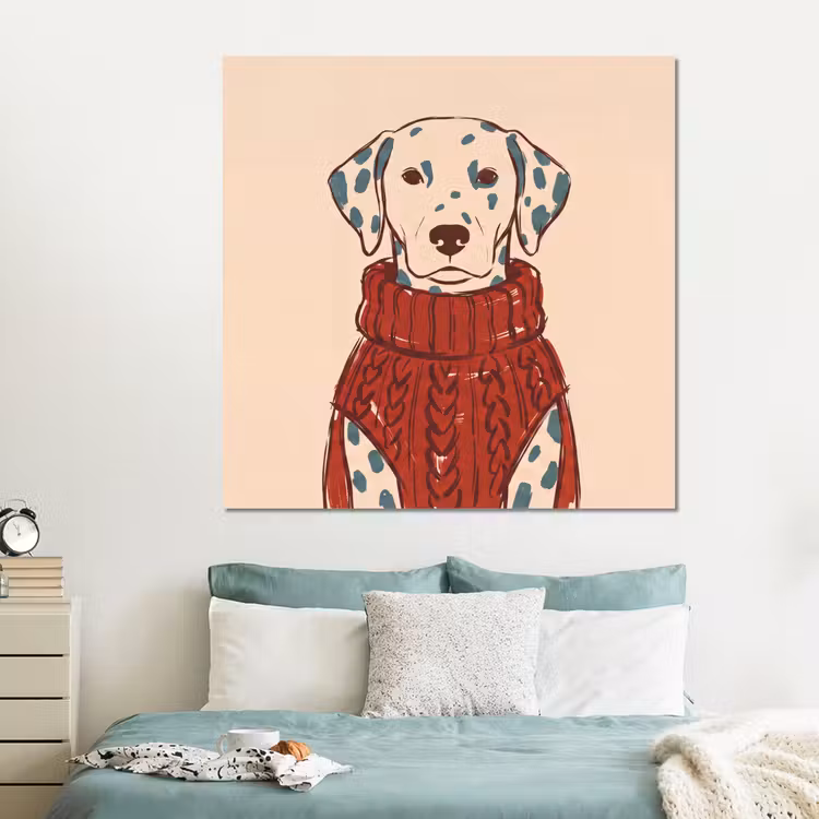 Forex - Hond - Trui - Winter - Dieren - Rood — 2