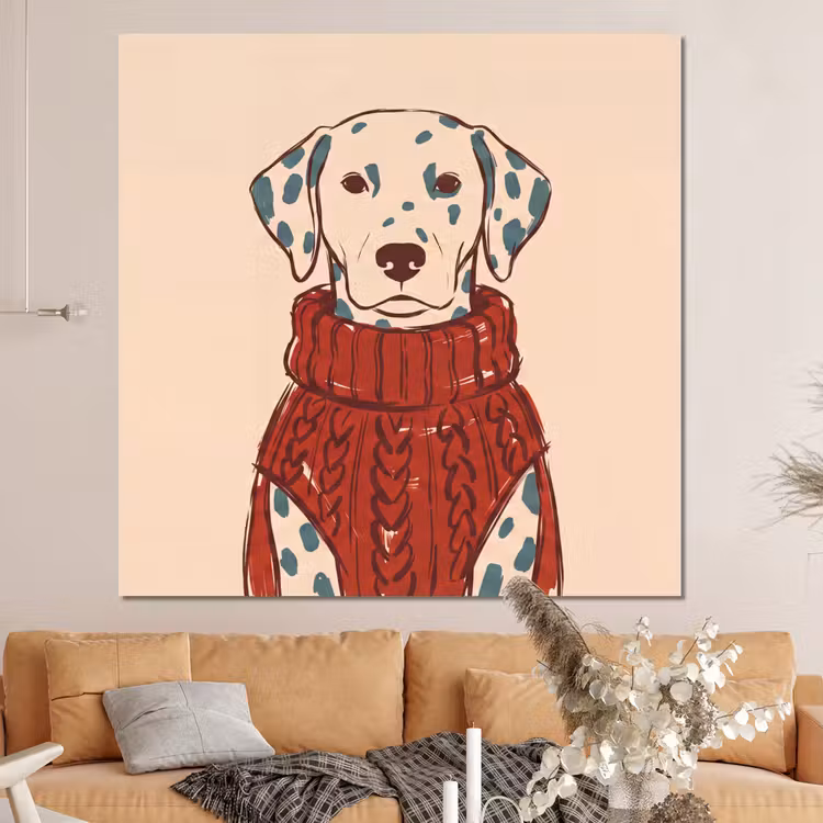Forex - Hond - Trui - Winter - Dieren - Rood — 4