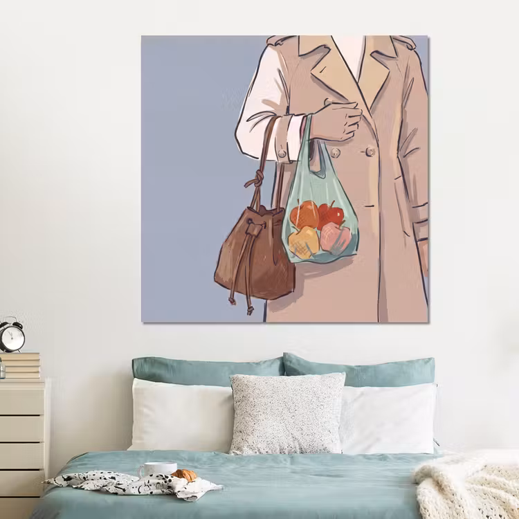 Forex - Mensen - Boodschappen - Stadsleven - Modern - Kleurrijk — 2