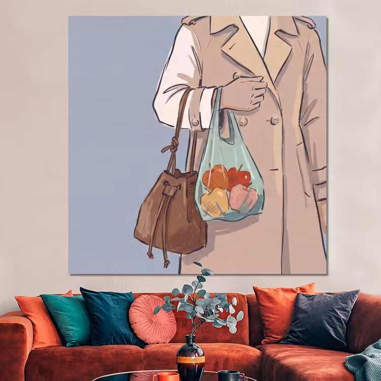 Forex - Mensen - Boodschappen - Stadsleven - Modern - Kleurrijk — 3