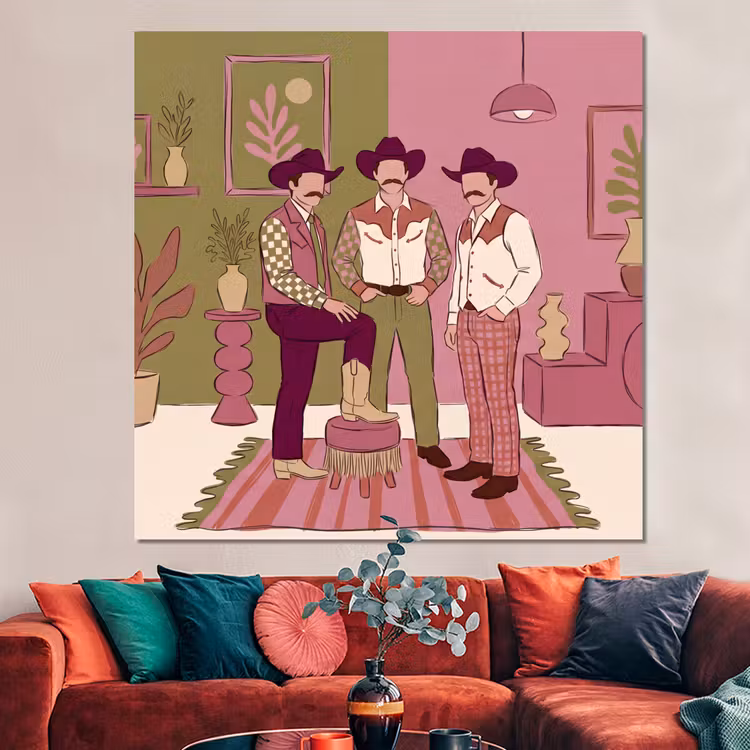 Forex - Mensen - Mannen - Hoeden - Retro - Interieur — 3