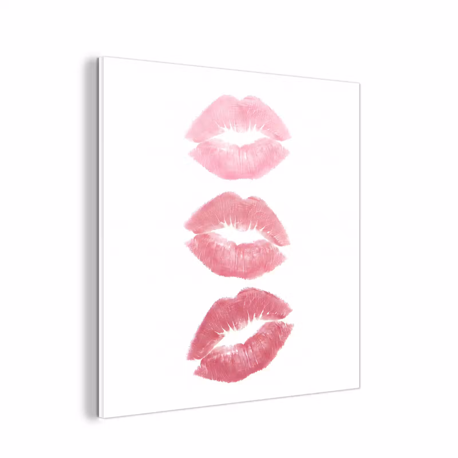 Forex - Lippen - Kusafdruk - Roze - Modern - Abstract — 1