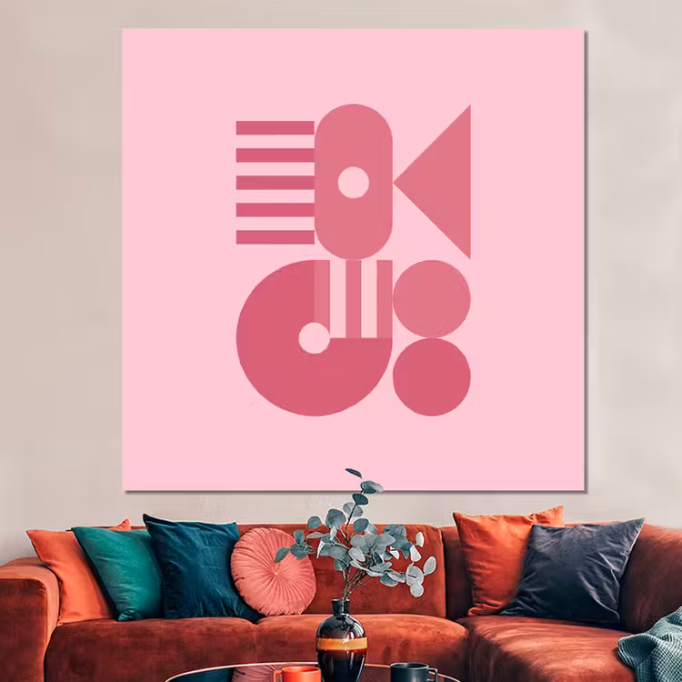 Forex - Abstract - Geometrisch - Vormen - Roze — 3