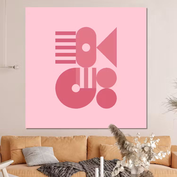 Forex - Abstract - Geometrisch - Vormen - Roze — 4