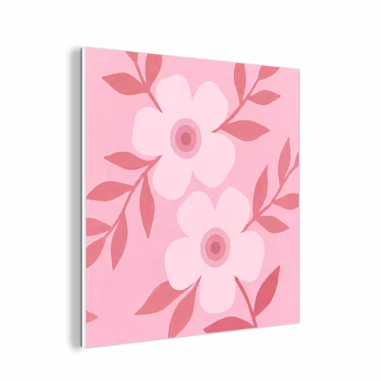 Forex - Bloemen - Abstract - Modern - Roze - Natuur — 1
