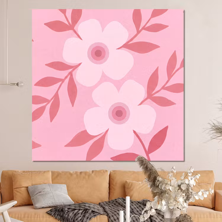 Forex - Bloemen - Abstract - Modern - Roze - Natuur — 4