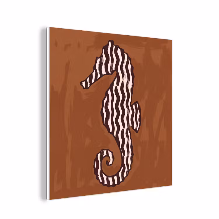 Forex - Dieren - Zeepaardje - Abstract - Bruin - Strepen — 1