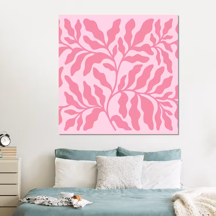 Forex - Planten - Organisch - Abstract - Modern - Roze — 2