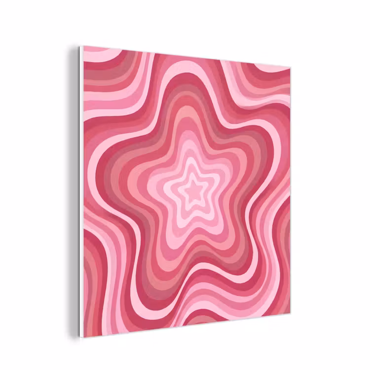 Forex - Ster - Golvend - Abstract - Roze — 1