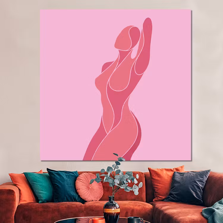 Forex - Vrouw - Lichaam - Abstract - Roze — 3