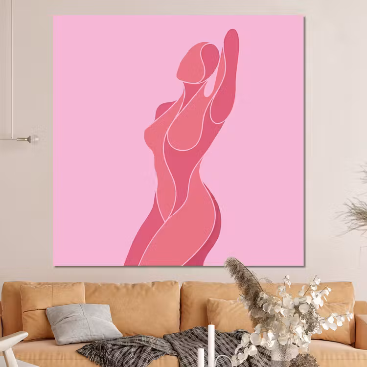 Forex - Vrouw - Lichaam - Abstract - Roze — 4