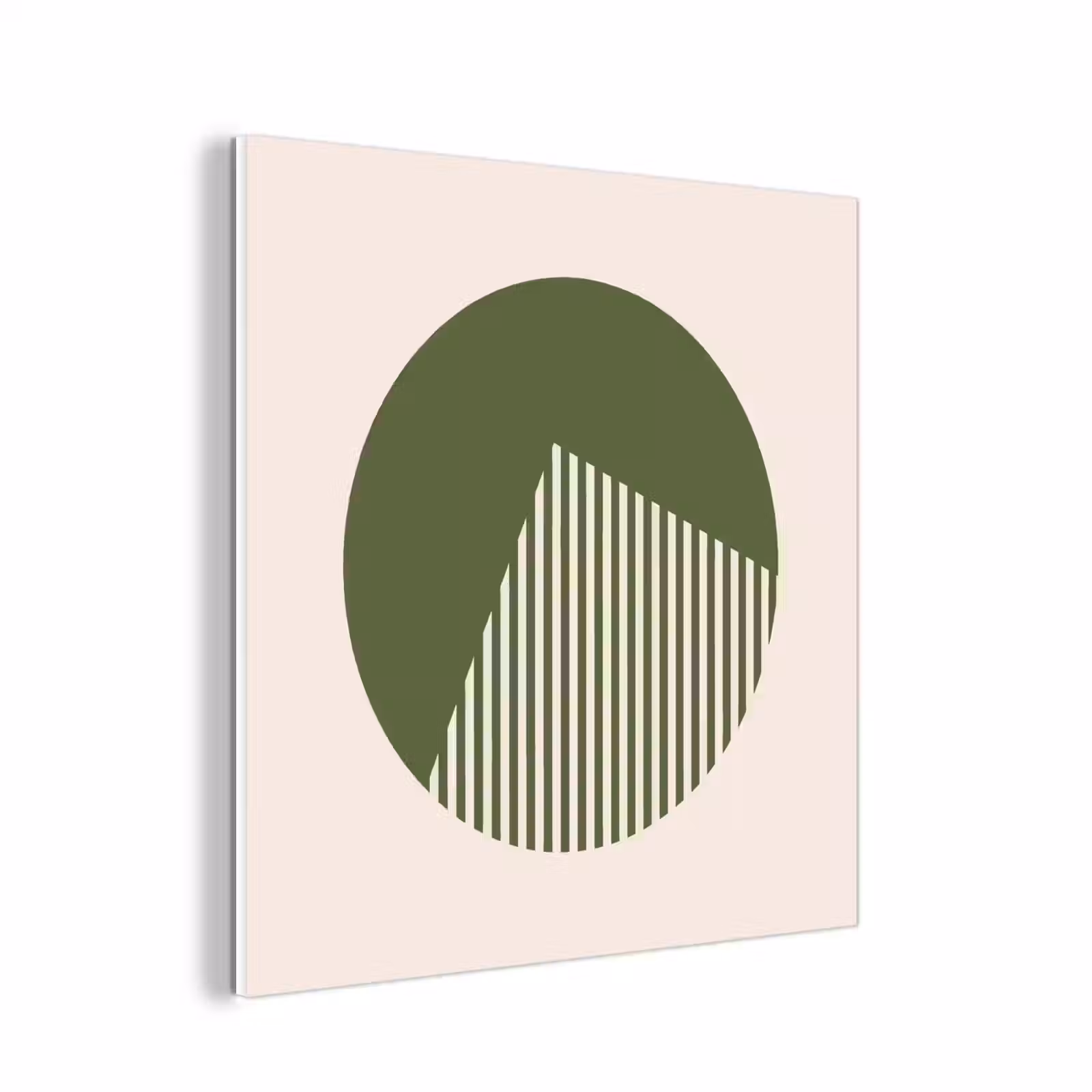 Forex - Cirkel - Strepen - Geometrisch - Abstract - Groen — 1