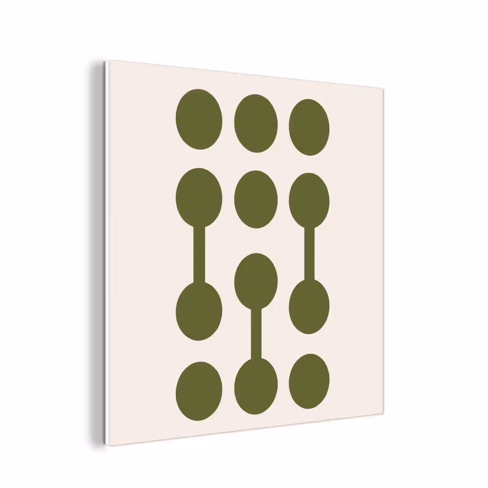 Forex - Cirkels - Geometrisch - Abstract - Modern - Groen — 1