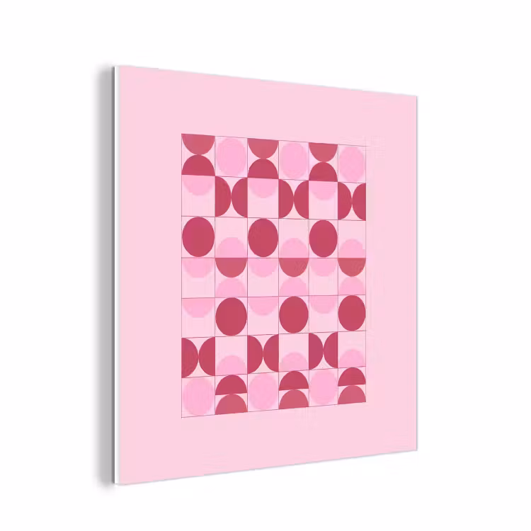 Forex - Abstract - Geometrisch - Cirkels - Roze - Modern — 1