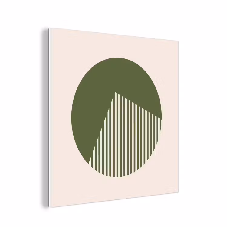 Forex - Cirkel - Strepen - Geometrisch - Abstract - Groen — 1