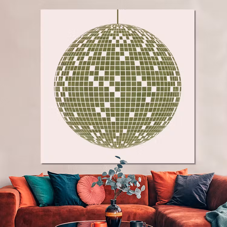 Forex - Disco - Bal - Groen - Abstract - Modern — 3