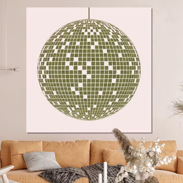 Forex - Disco - Bal - Groen - Abstract - Modern — 4