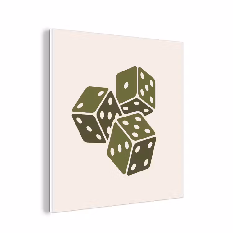 Forex - Dobbelsteen - Spel - Groen - Abstract — 1