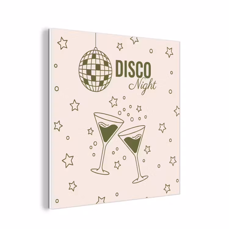 Forex - Feest - Disco - Drank - Illustratie - Groen — 1