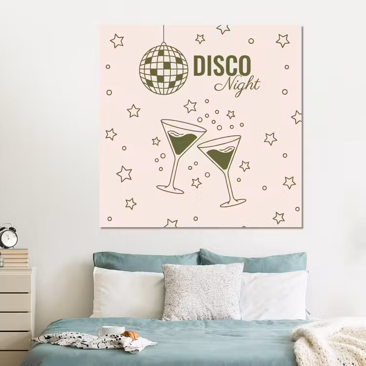 Forex - Feest - Disco - Drank - Illustratie - Groen — 2