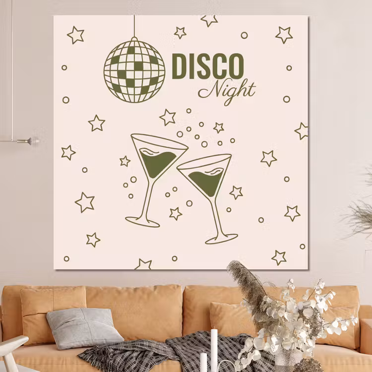 Forex - Feest - Disco - Drank - Illustratie - Groen — 4