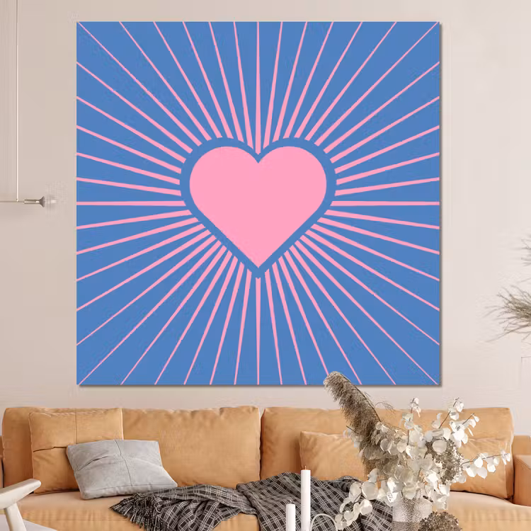 Forex - Hart - Stralen - Liefde - Modern - Roze — 4