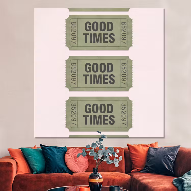 Forex - Kaartje - Vintage - Groen - Evenement - Collectie — 3