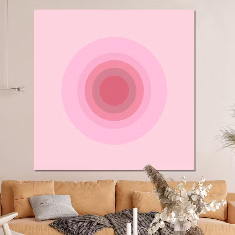 Forex - Patroon - Cirkels - Abstract - Roze - Modern — 4