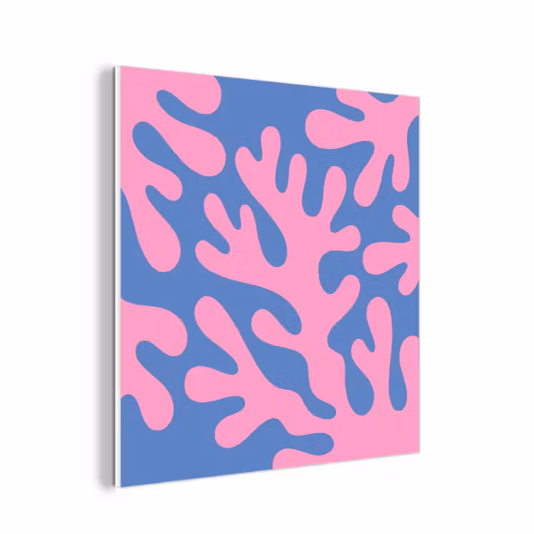 Forex - Abstract - Vormen - Roze - Blauw — 1