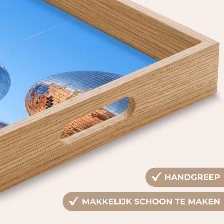 Dienblad - Woestijn - Spiegelbal - Kunst — 5