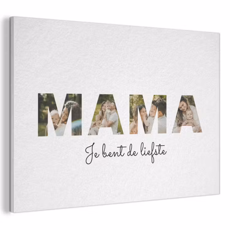 Akoestisch schilderij - Mama - Lettercollage — 1