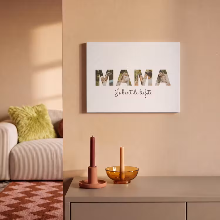 Akoestisch schilderij - Mama - Lettercollage — 2