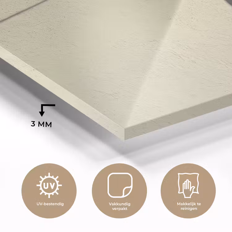 Glas schilderij - Badpak - Schaduw - Muur - Zomer - Minimalistisch — 3