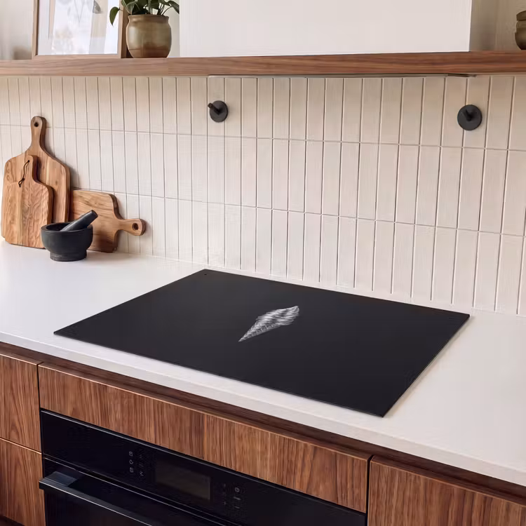 Inductie beschermer en spatscherm (2in1) - Softijs - Realistisch - Futuristisch — 3