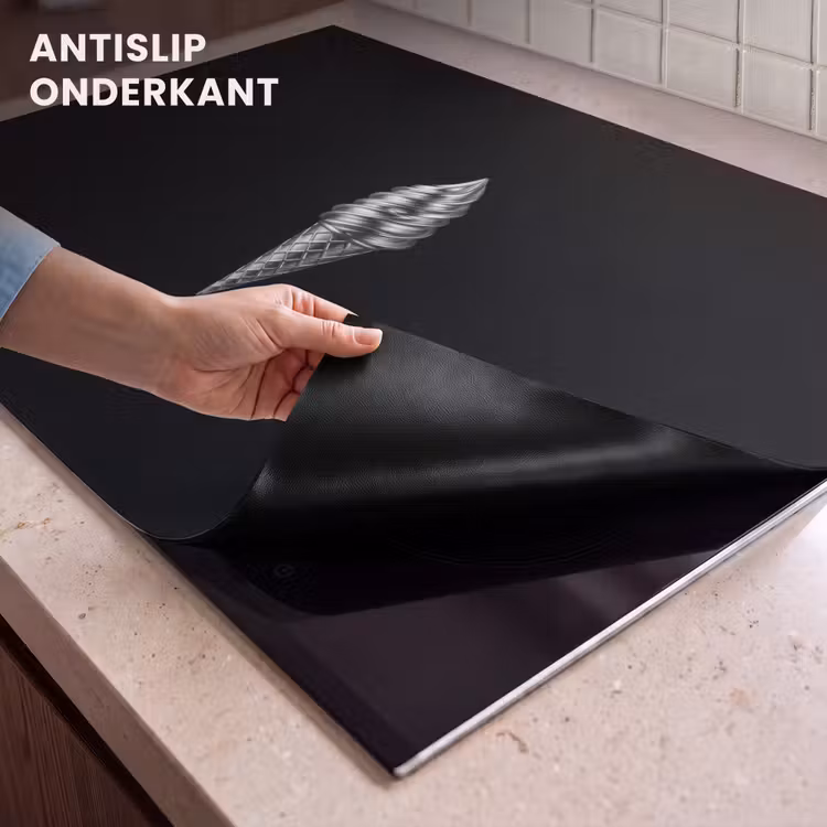 Inductie beschermer en spatscherm (2in1) - Softijs - Realistisch - Futuristisch — 4