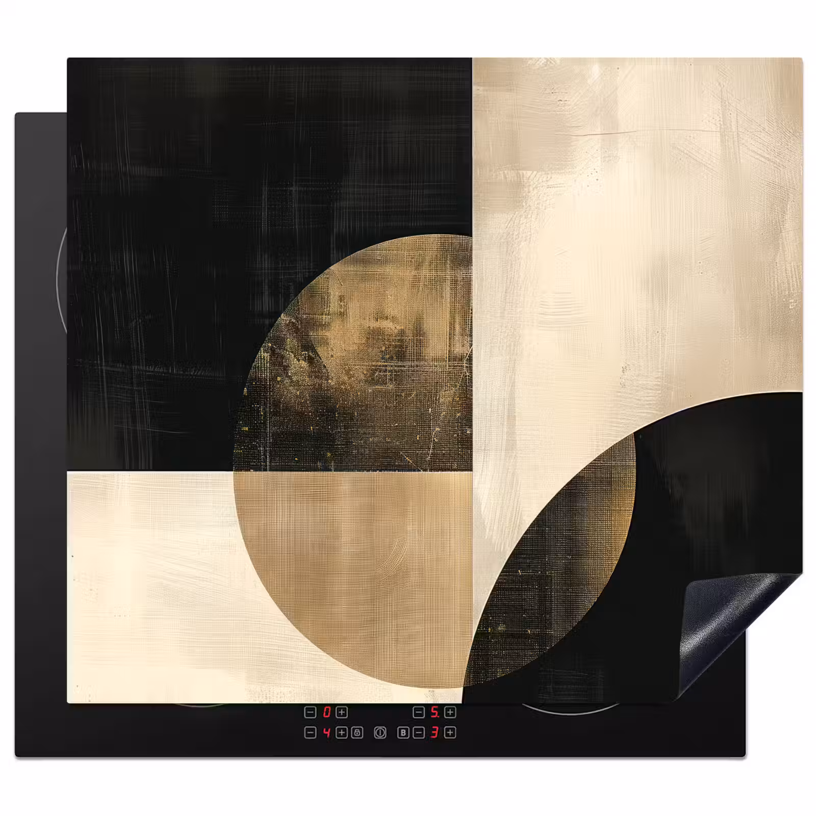 Inductie beschermer - Contrasten in Cirkel en Vierkant — 1