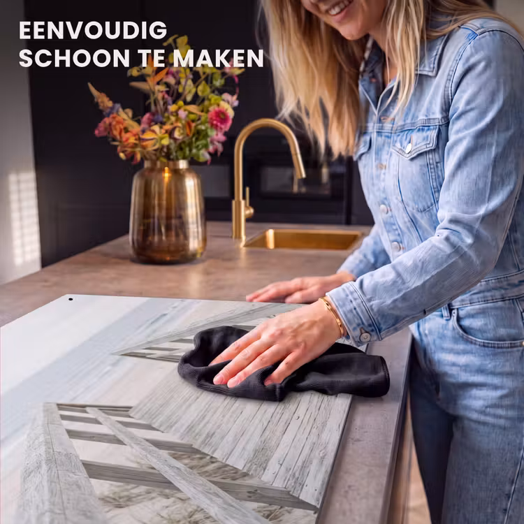 Inductie beschermer en spatscherm (2in1) - Duinen - Vlonder - Oceaan — 5