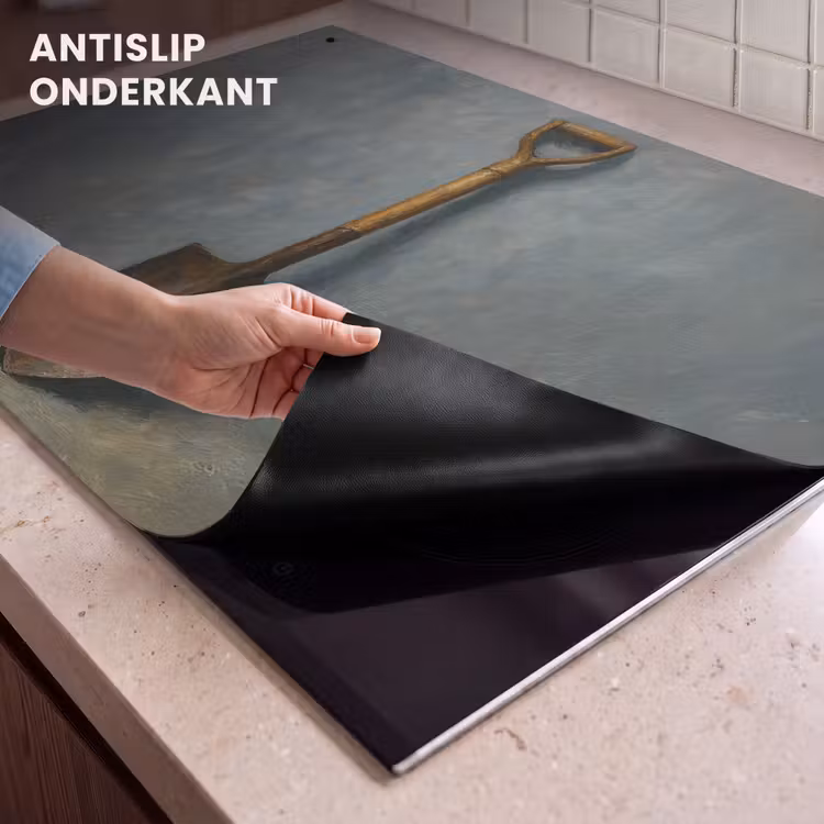 Inductie beschermer en spatscherm (2in1) - Schep - Gereedschap - Schilderij — 4