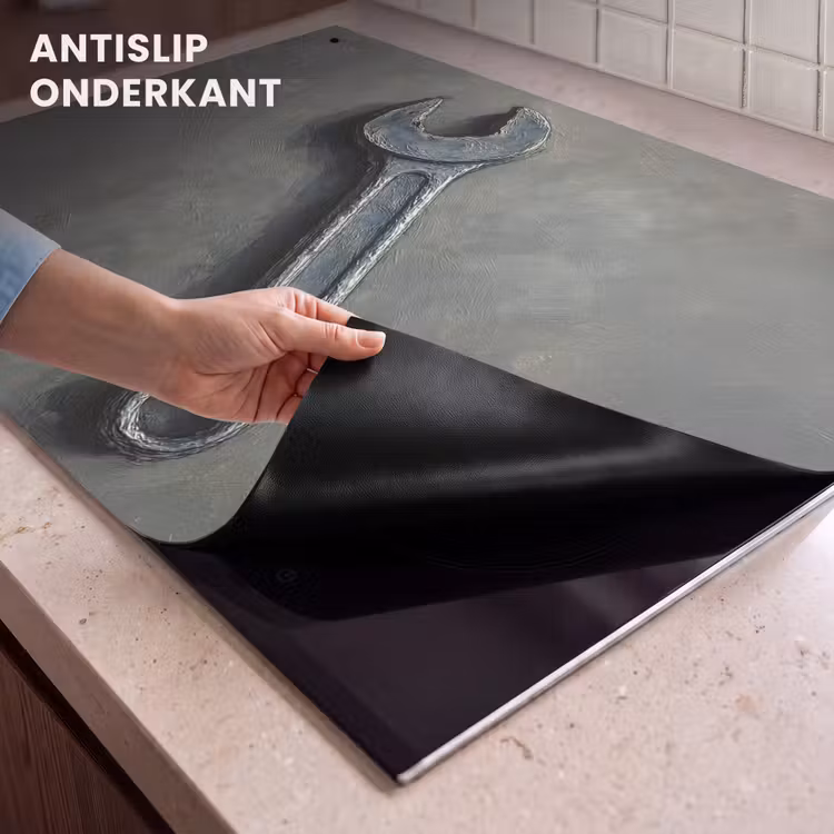 Inductie beschermer en spatscherm (2in1) - Steeksleutel - Schilderij - Gereedschap - Verf — 4
