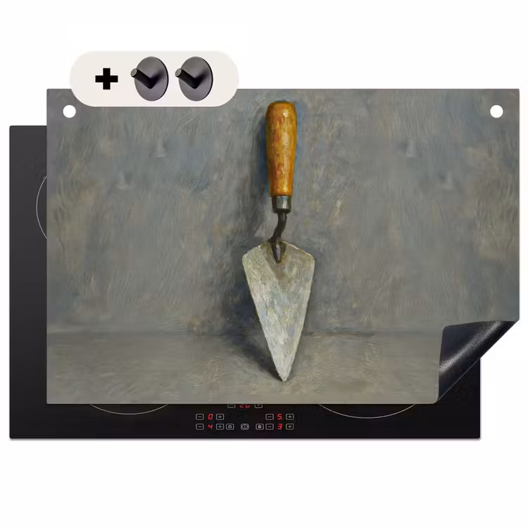 Inductie beschermer en spatscherm (2in1) - Troffel - Verf - Gereedschap — 1