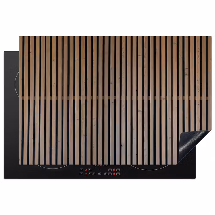 Inductie beschermer - Vintage - Hout - Design - Structuur — 1