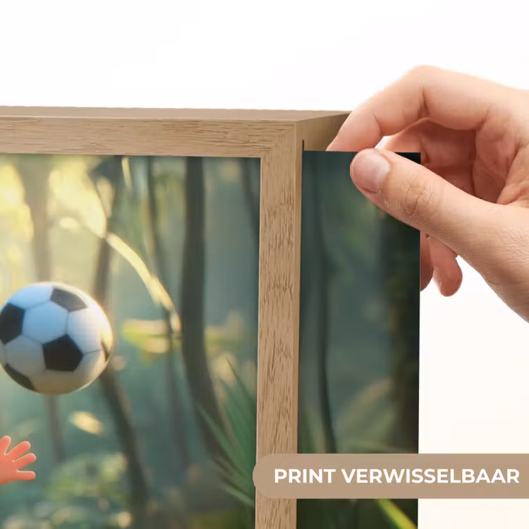 Lightbox - Wandlamp kinderkamer - Jongen - Voetbal - Bos — 5
