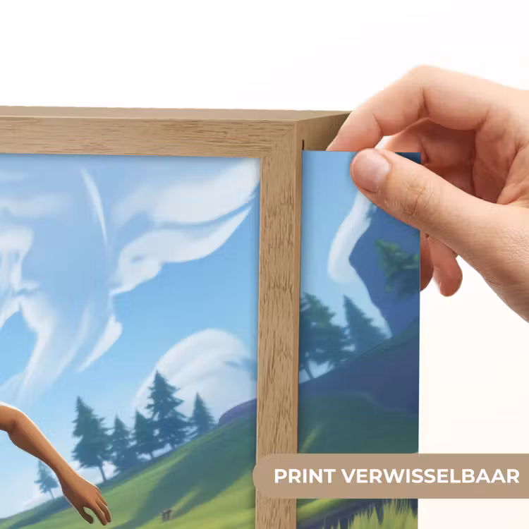 Lightbox - Wandlamp kinderkamer - Illustratie - Voetbal - Game - Grasveld — 5