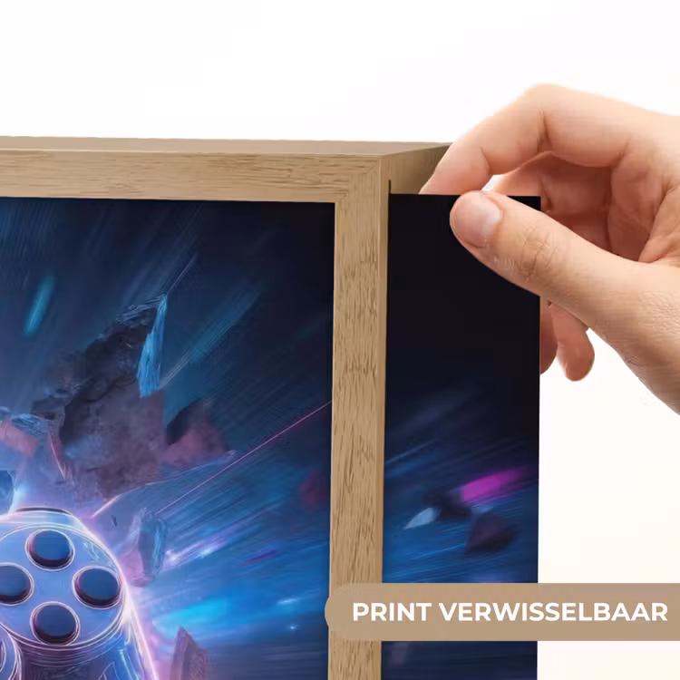 Lightbox - Wandlamp kinderkamer - Controller - Neon - Explosie - Abstract — 5