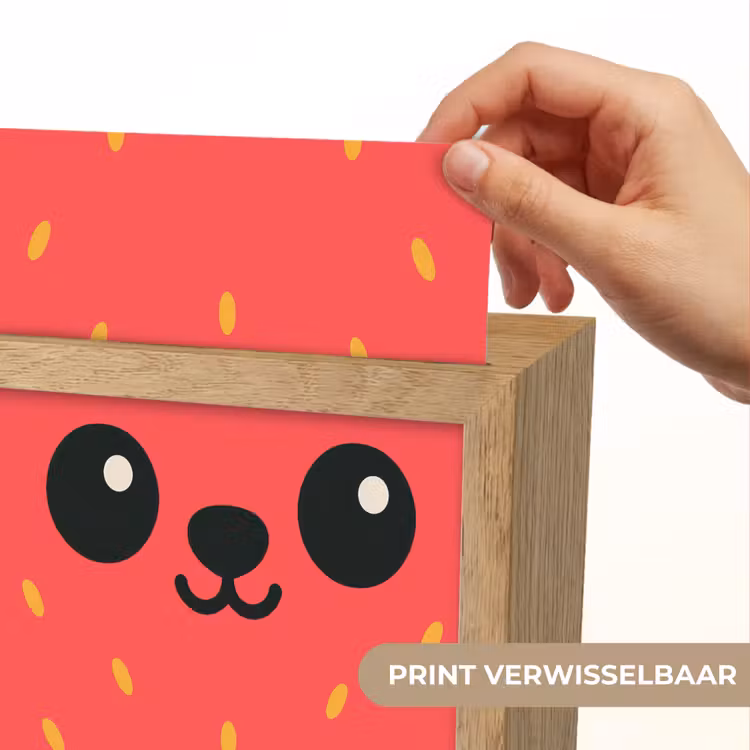 Lightbox - Wandlamp kinderkamer - Kat - Aardbei - Cartoon — 5