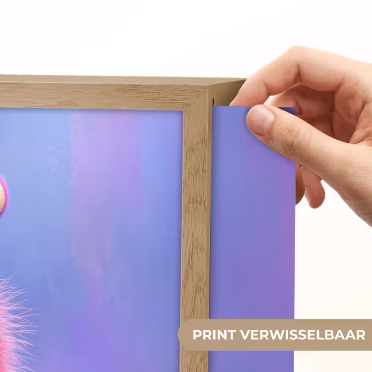 Lightbox - Wandlamp kinderkamer - Monster - Roze - Paars — 5