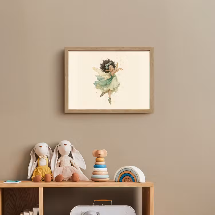 Lightbox - Wandlamp kinderkamer - Fee - Groen - Magie — 3