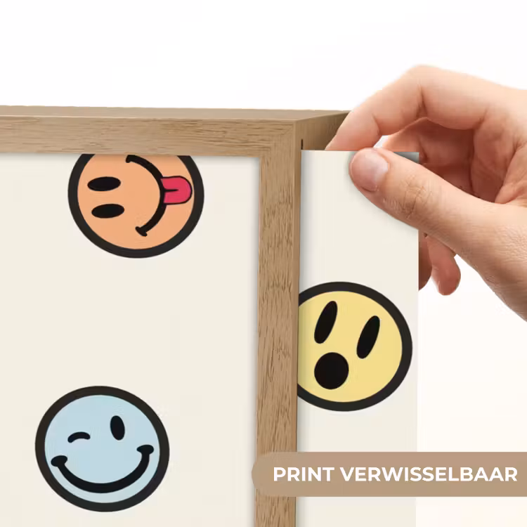 Lightbox - Wandlamp kinderkamer - Smileys - Kleurrijk - Grappig — 5