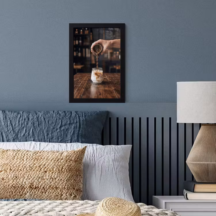 Poster met lijst - Ijskoffie met Melk — 3